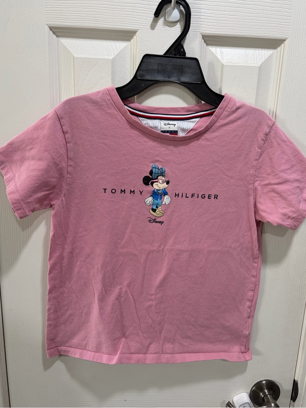 Tommy Hilfiger Pink Minnie Mouse Short Sleeve Tee